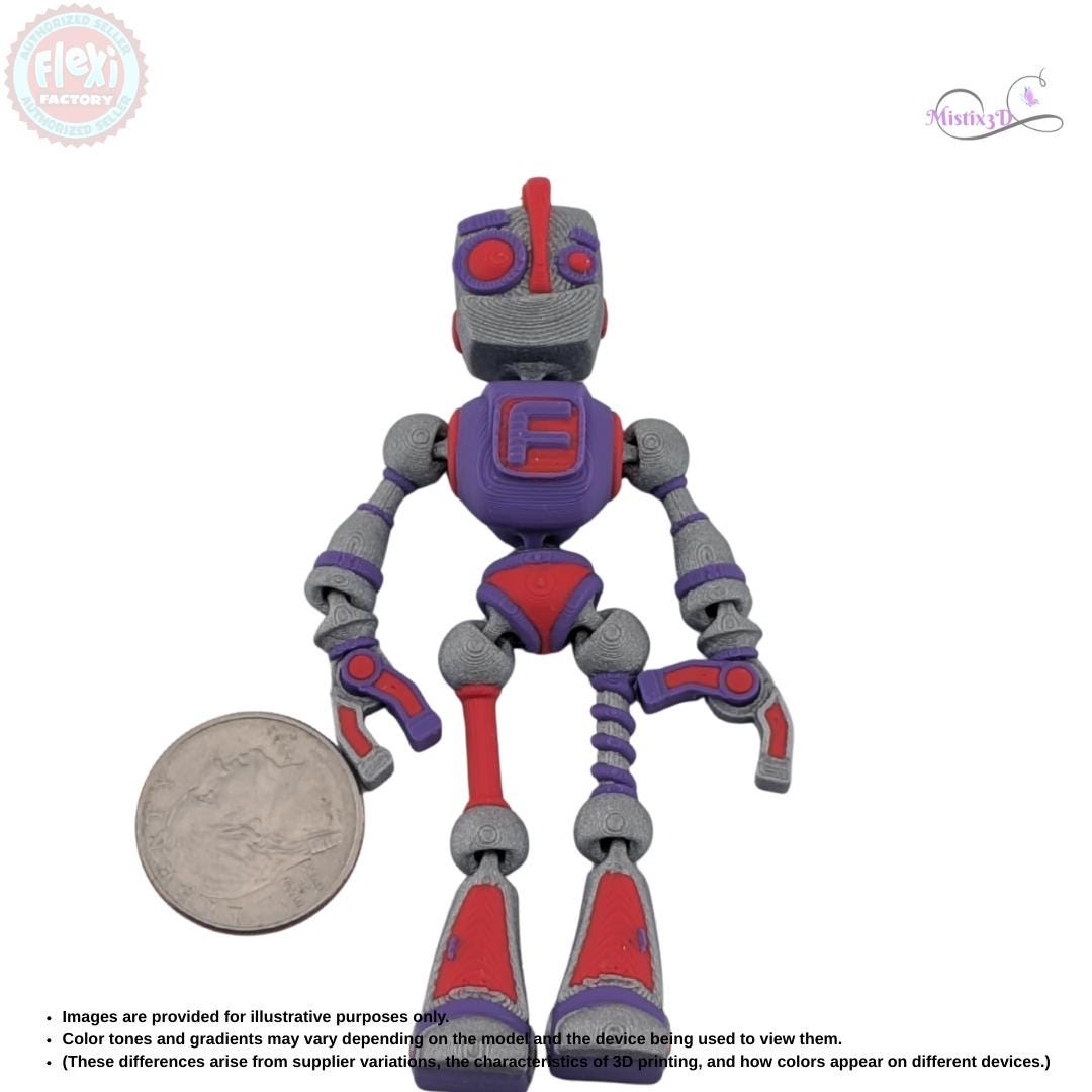 Flexi Fokobot 2.0 Articulating - 3D Printed | Authorized Seller of Flexi Factory