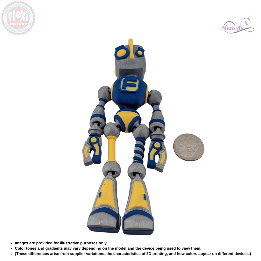 Flexi Fokobot 2.0 Articulating - 3D Printed | Authorized Seller of Flexi Factory
