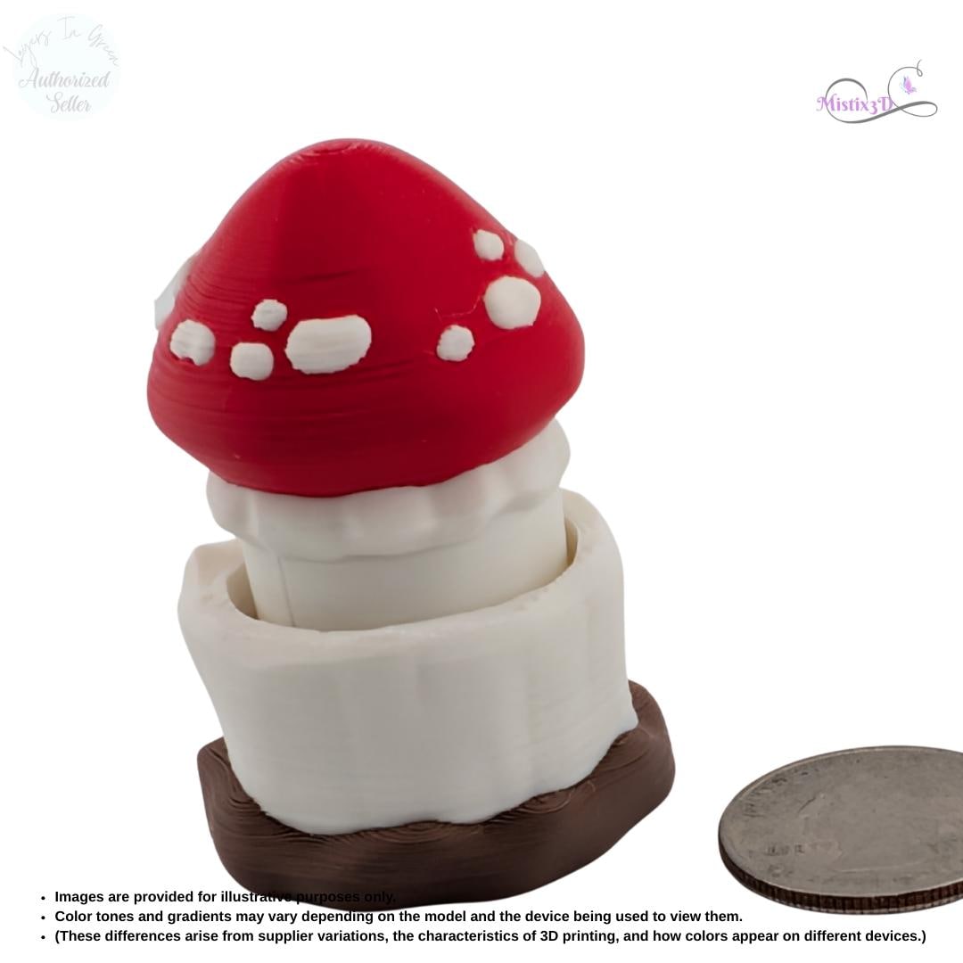 Mushy Clicker - 3D Printed | Layers In Green Authorized Seller