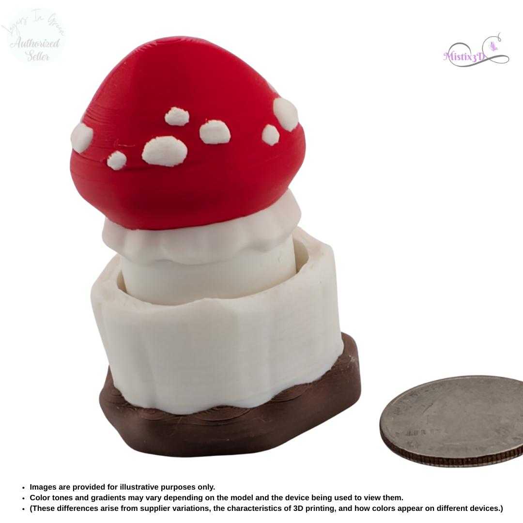 Mushy Clicker - 3D Printed | Layers In Green Authorized Seller
