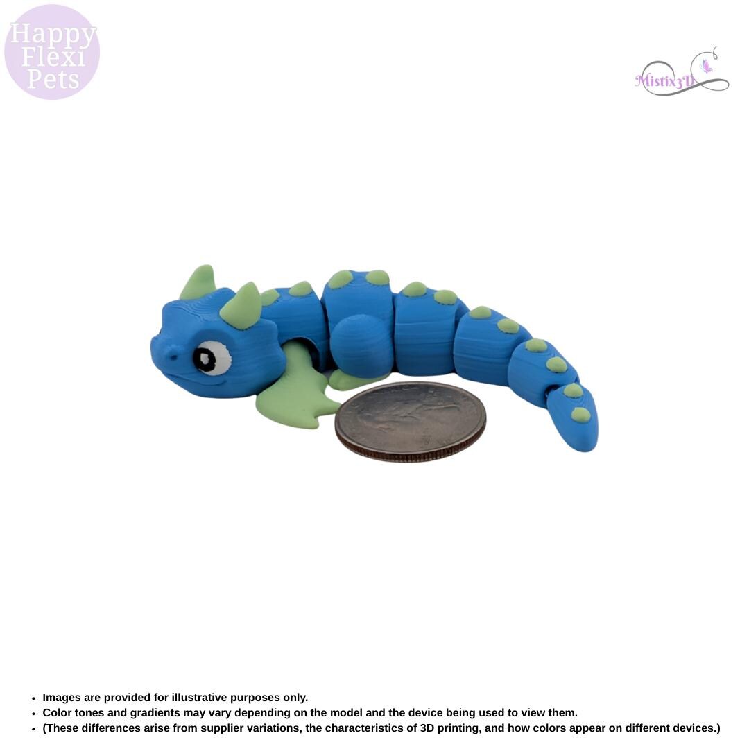 Mini Dragon-3D Printed – Authorized Seller of Happy Flexi Pets