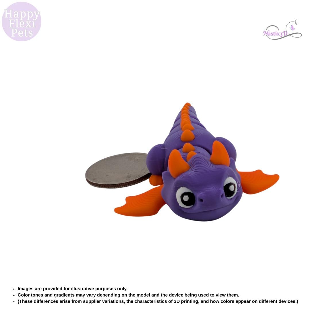 Mini Dragon-3D Printed – Authorized Seller of Happy Flexi Pets
