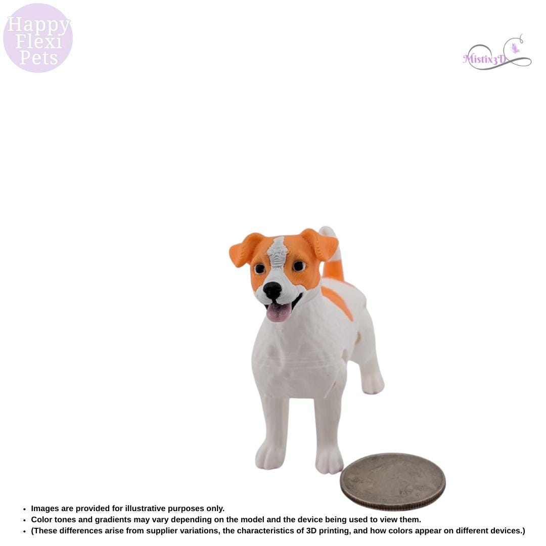 Jack Russell Terrier -3D Printed – Authorized Seller of Happy Flexi Pets