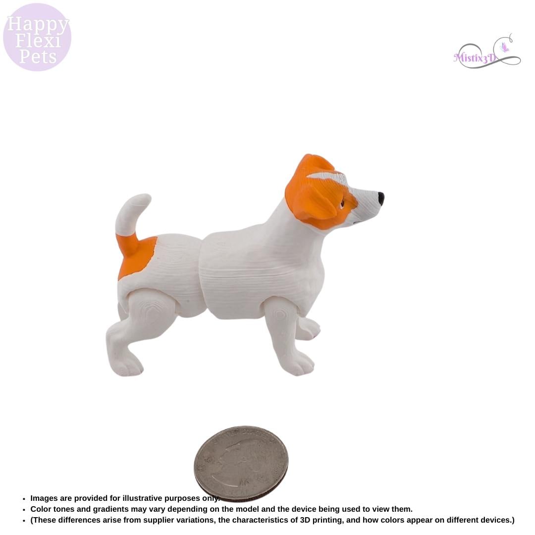Jack Russell Terrier -3D Printed – Authorized Seller of Happy Flexi Pets