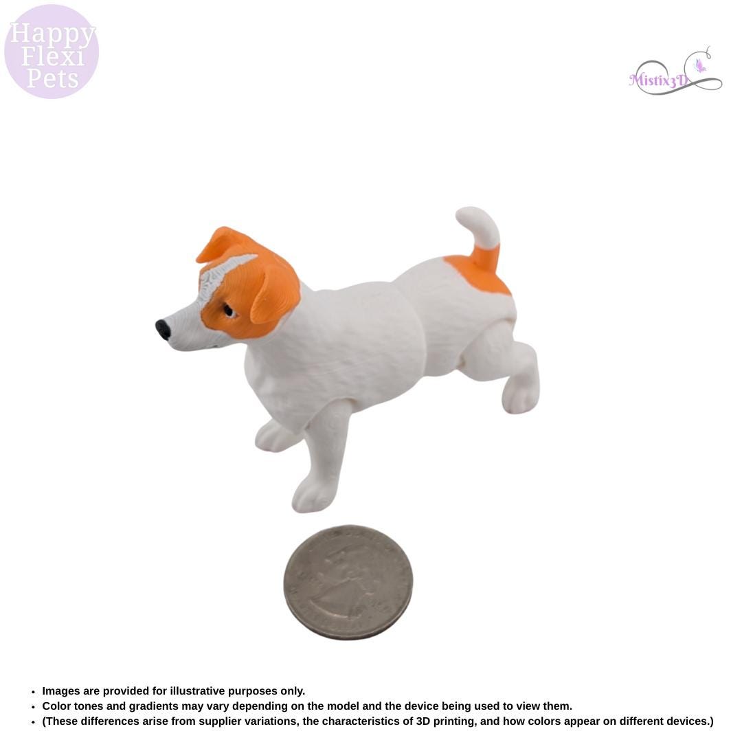 Jack Russell Terrier -3D Printed – Authorized Seller of Happy Flexi Pets