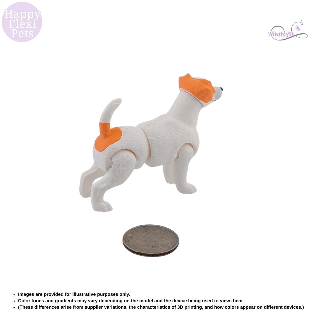 Jack Russell Terrier -3D Printed – Authorized Seller of Happy Flexi Pets