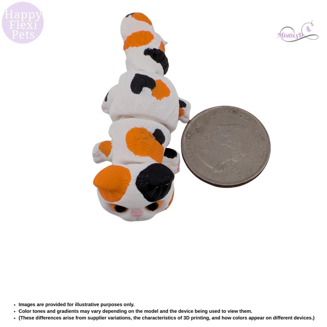 Mini Calicos -3D Printed – Authorized Seller of Happy Flexi Pets