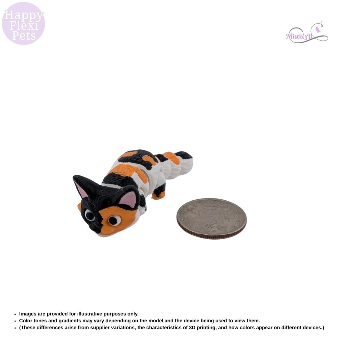 Mini Calicos -3D Printed – Authorized Seller of Happy Flexi Pets