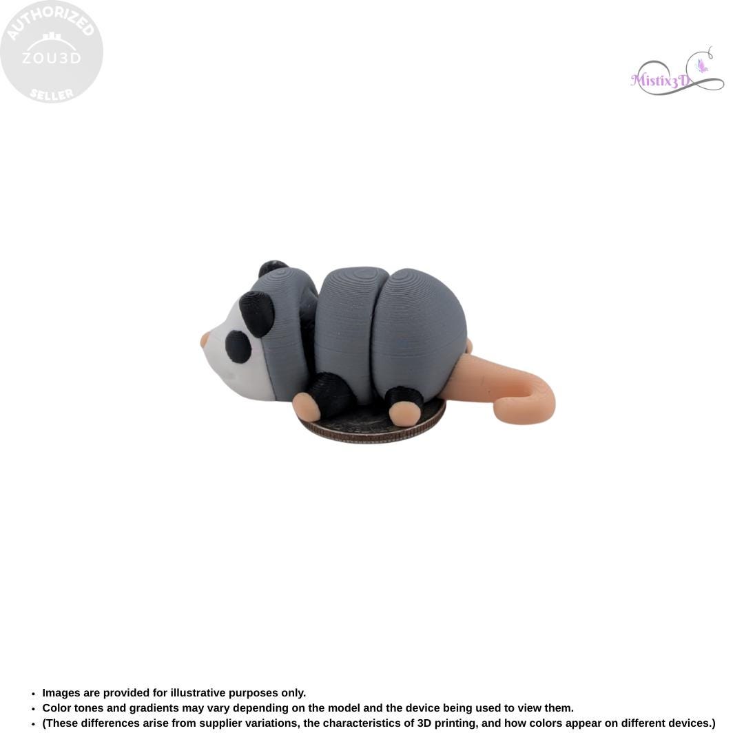 Baby Opossum | 3D Printed | Authorized Seller Zou