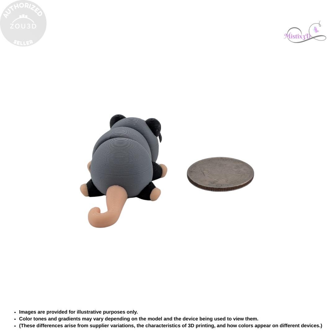 Baby Opossum | 3D Printed | Authorized Seller Zou