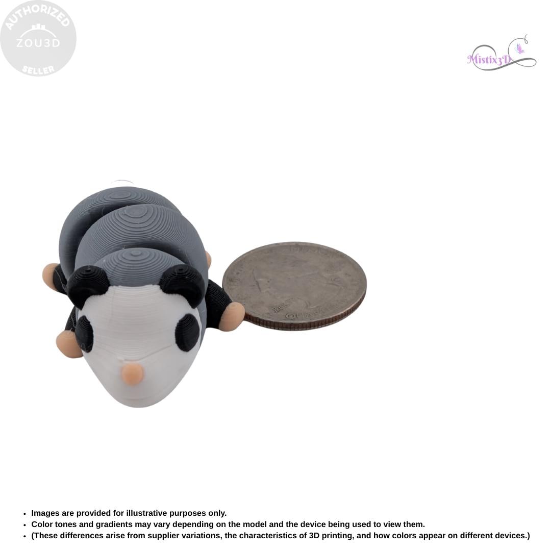 Baby Opossum | 3D Printed | Authorized Seller Zou