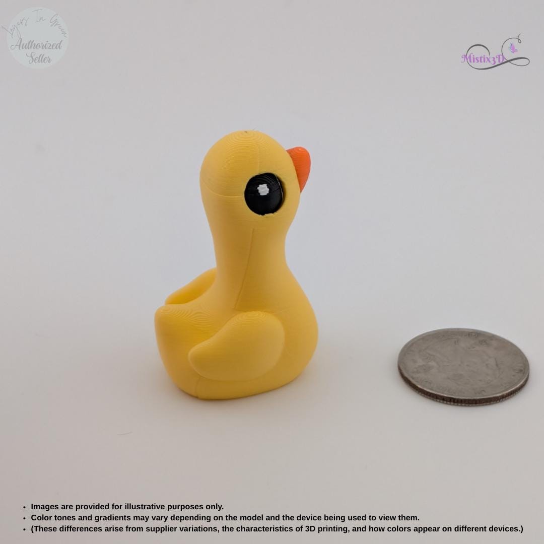 Ducky - 3D Printed | Layers In Green Authorized Seller
