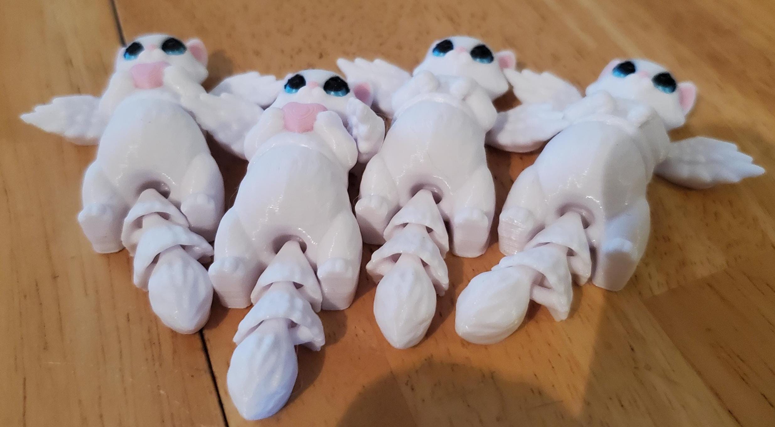 Dark's Winged Cats-3D Printed – Authorized Seller of Happy Flexi Pets