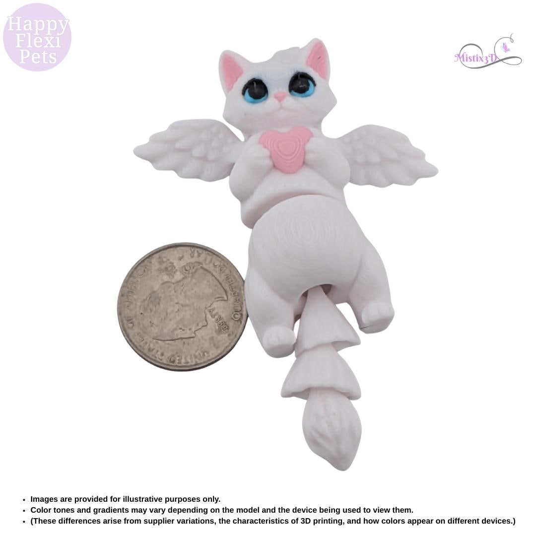 Dark's Winged Cats-3D Printed – Authorized Seller of Happy Flexi Pets