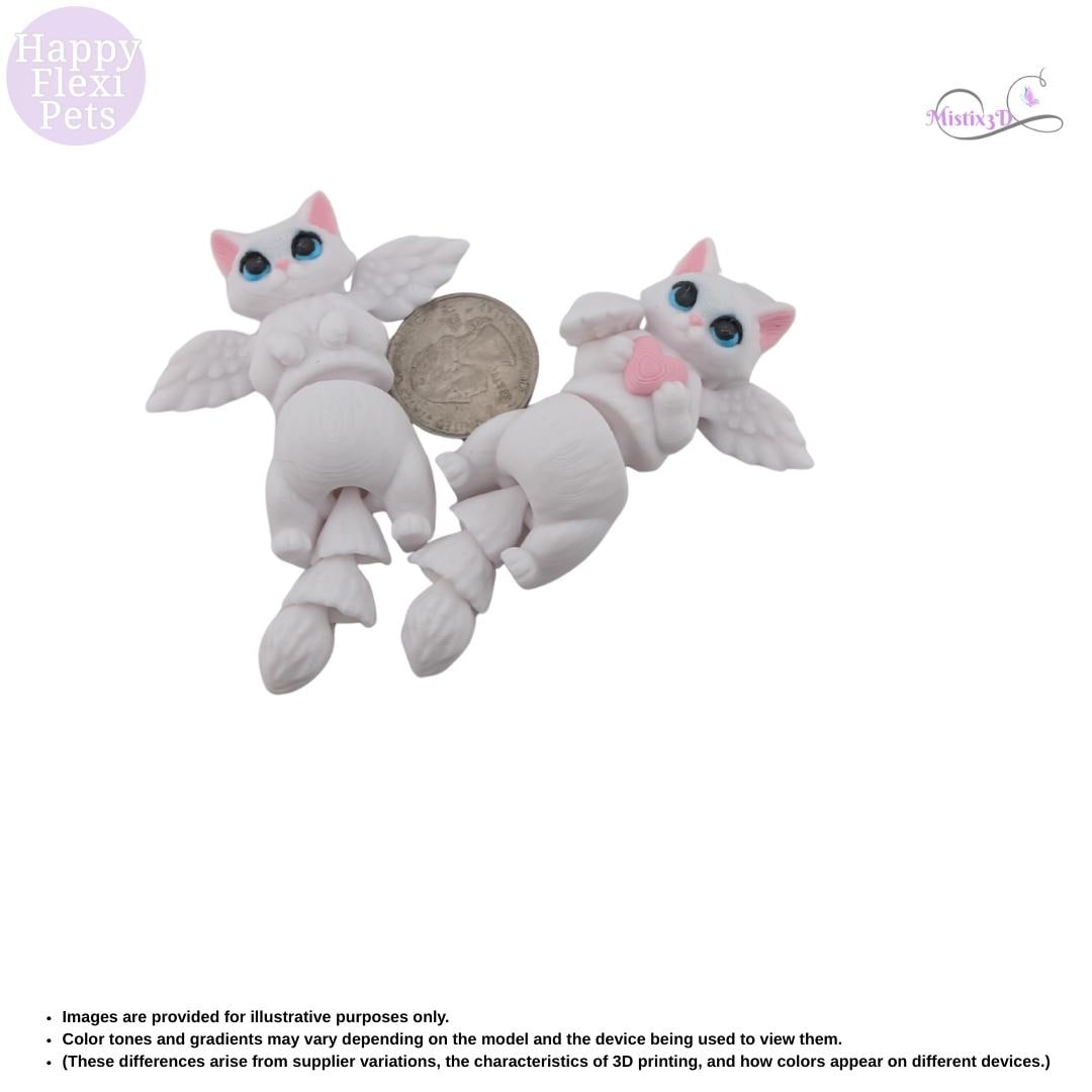 Dark's Winged Cats-3D Printed – Authorized Seller of Happy Flexi Pets