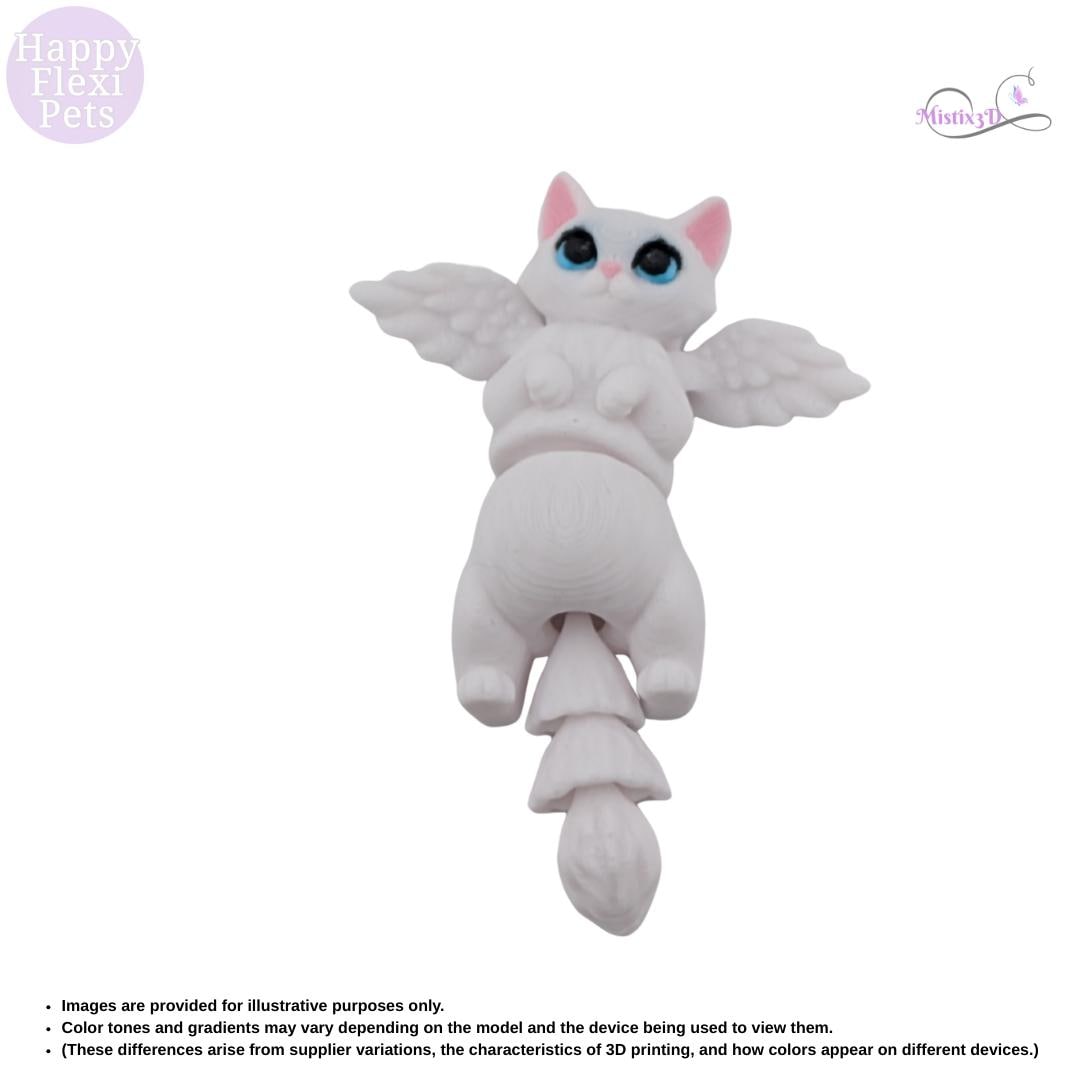 Dark's Winged Cats-3D Printed – Authorized Seller of Happy Flexi Pets