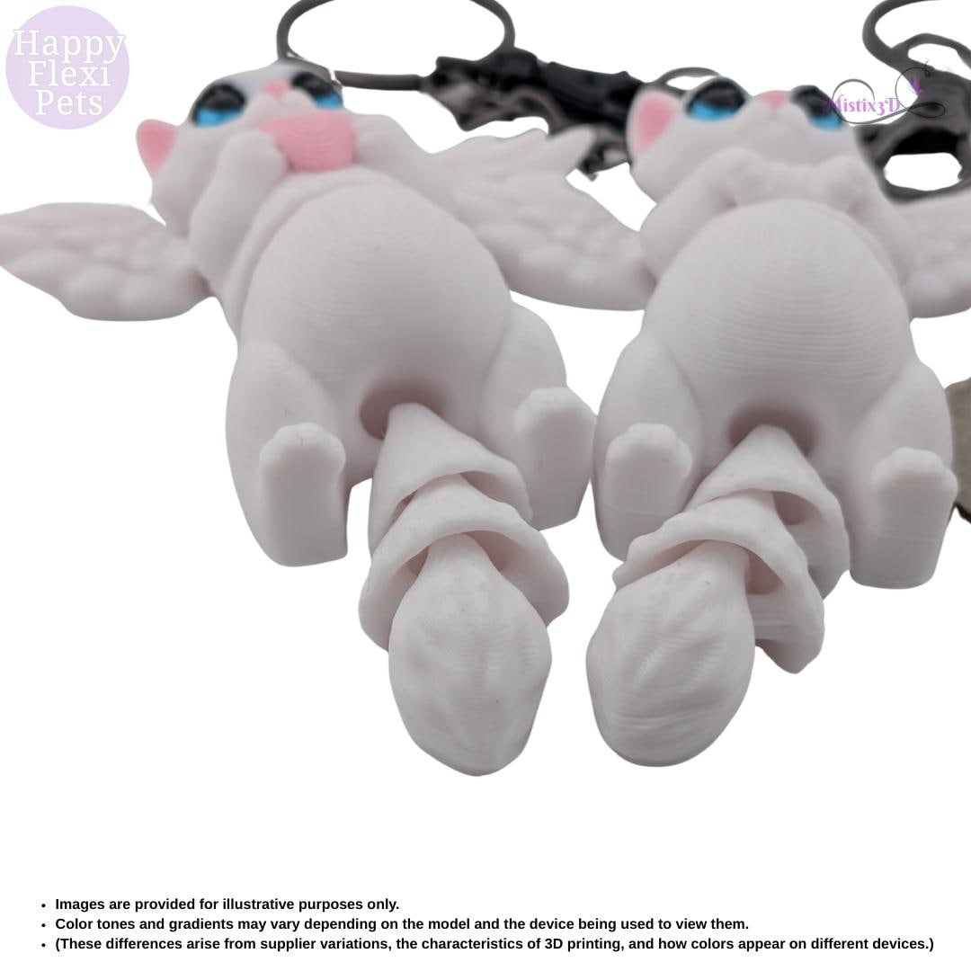 Dark's Winged Cats-3D Printed – Authorized Seller of Happy Flexi Pets