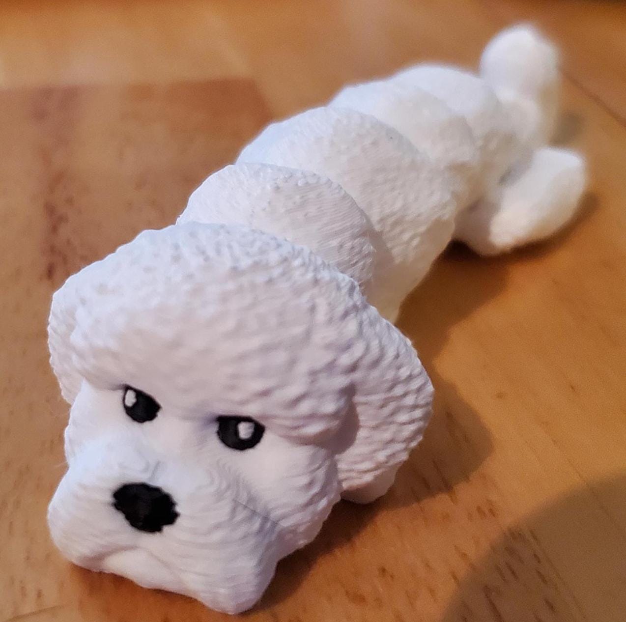 Bichon Frise 3D Printed Fidget – Authorized Seller of Kekreations