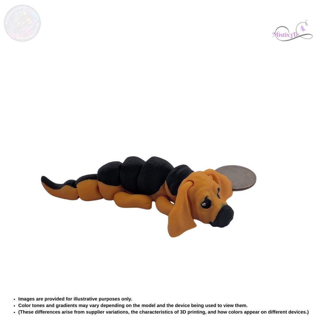 Bloodhound Dog 3D Printed – Authorized Seller of Kekreations