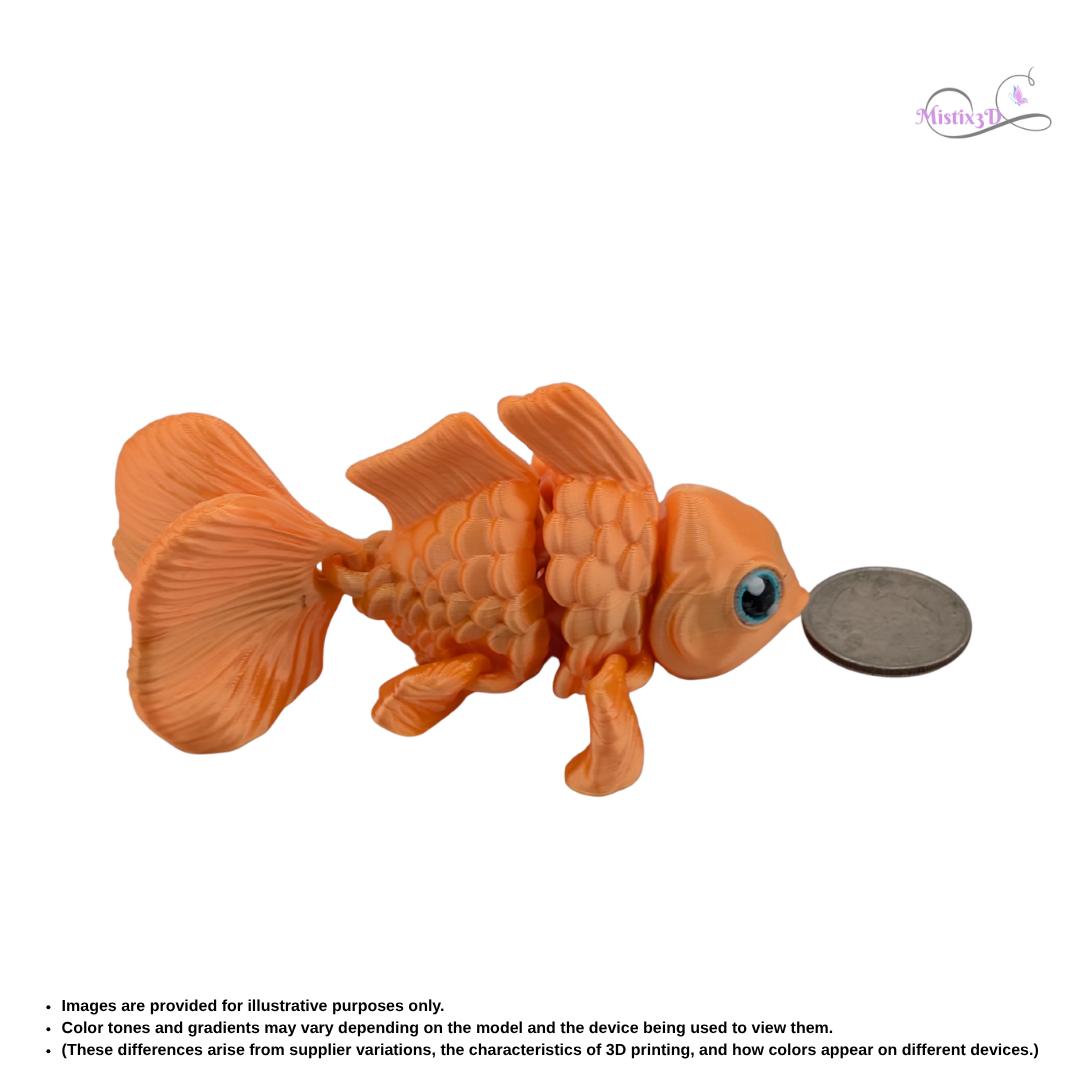 Gold Fish | 3D Printed - Authorized Seller Botega