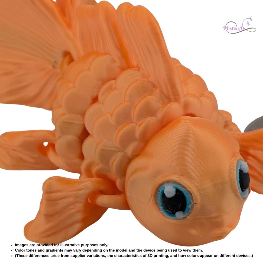 Gold Fish | 3D Printed - Authorized Seller Botega