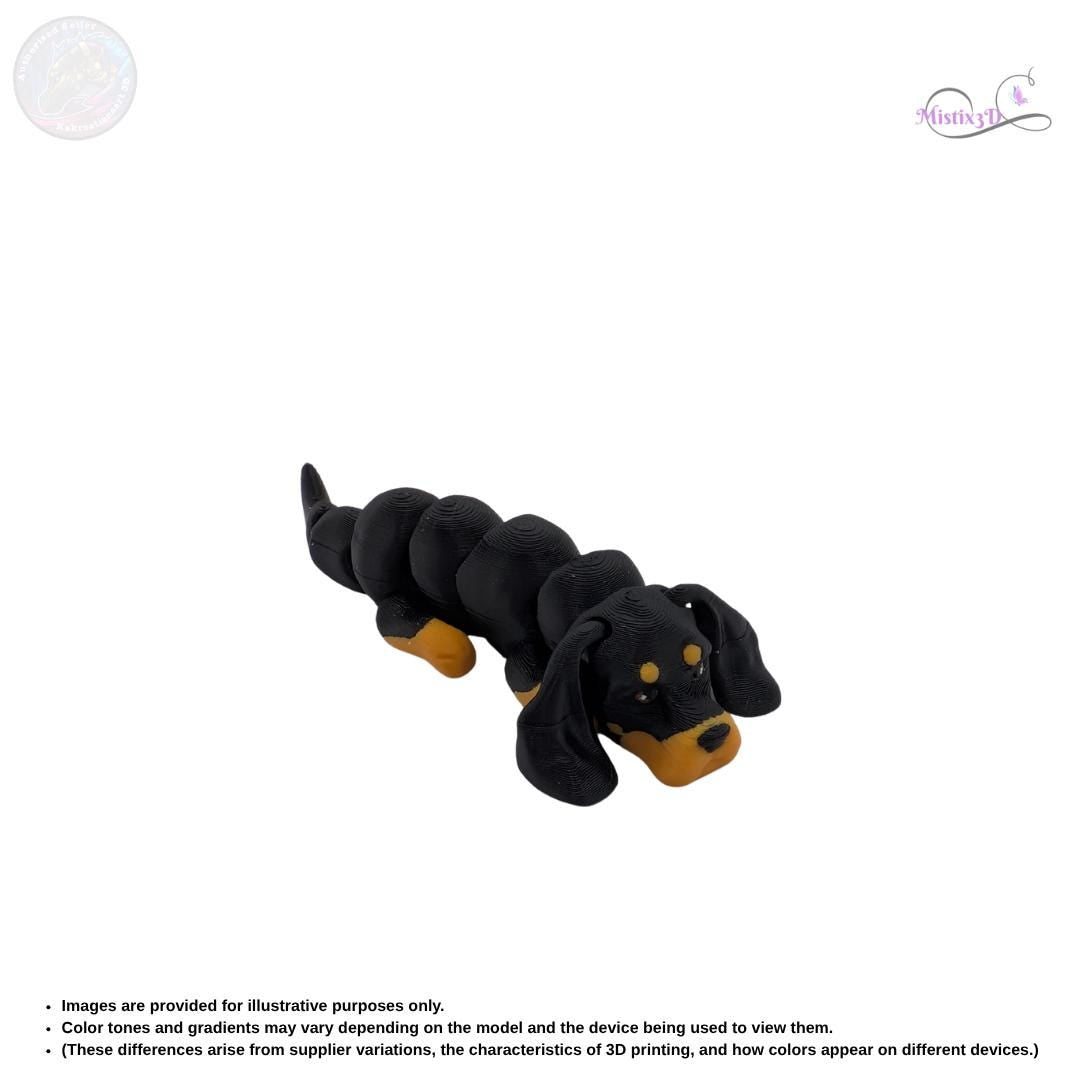 3D Printed Coonhound Figurine, Miniature Collectible Toy