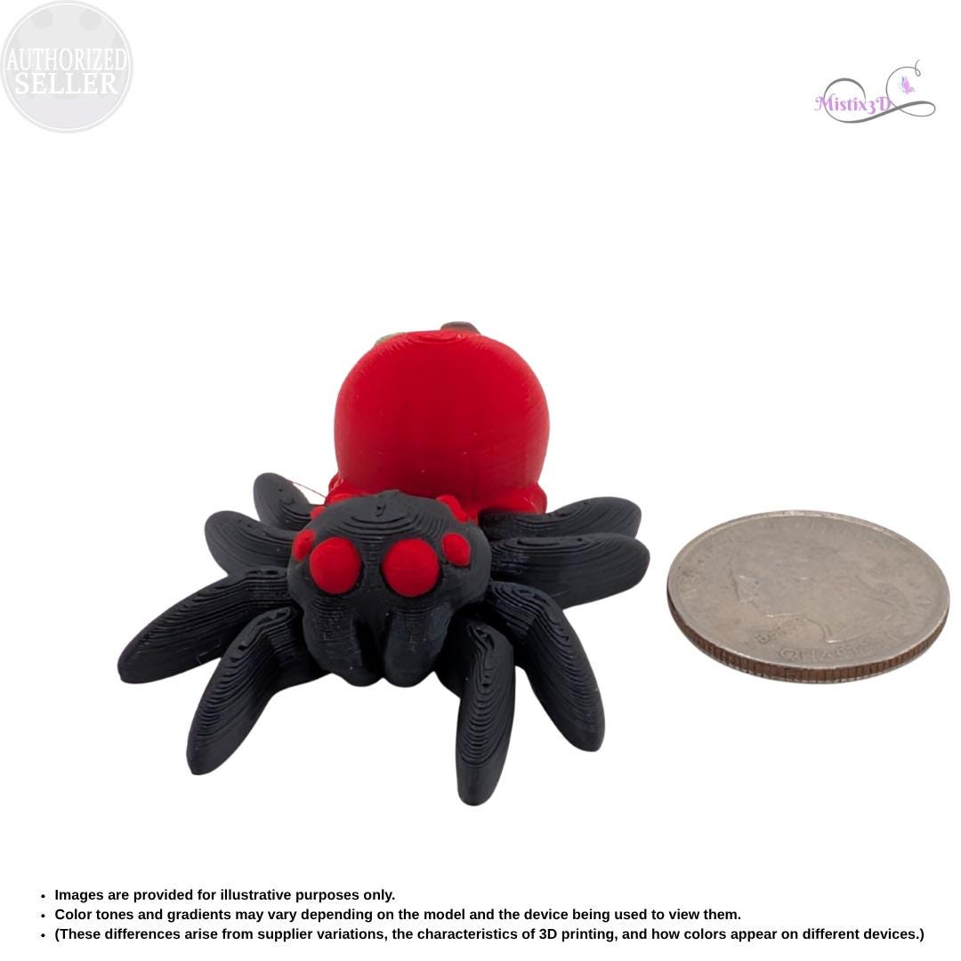 Apple Spider Articulated Fidget