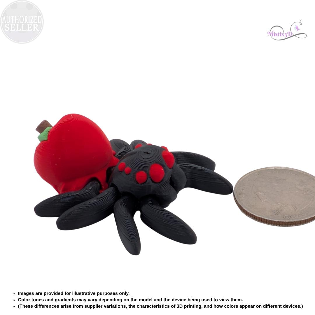 Apple Spider Articulated Fidget