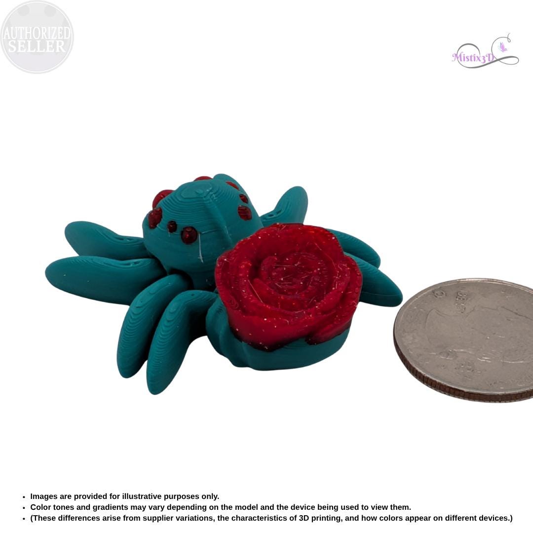 Rose Spider Articulated Fidget