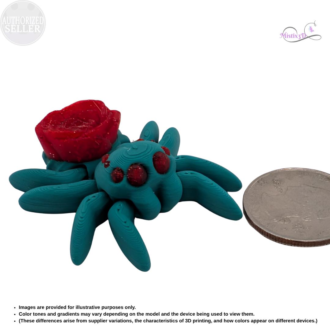 Rose Spider Articulated Fidget
