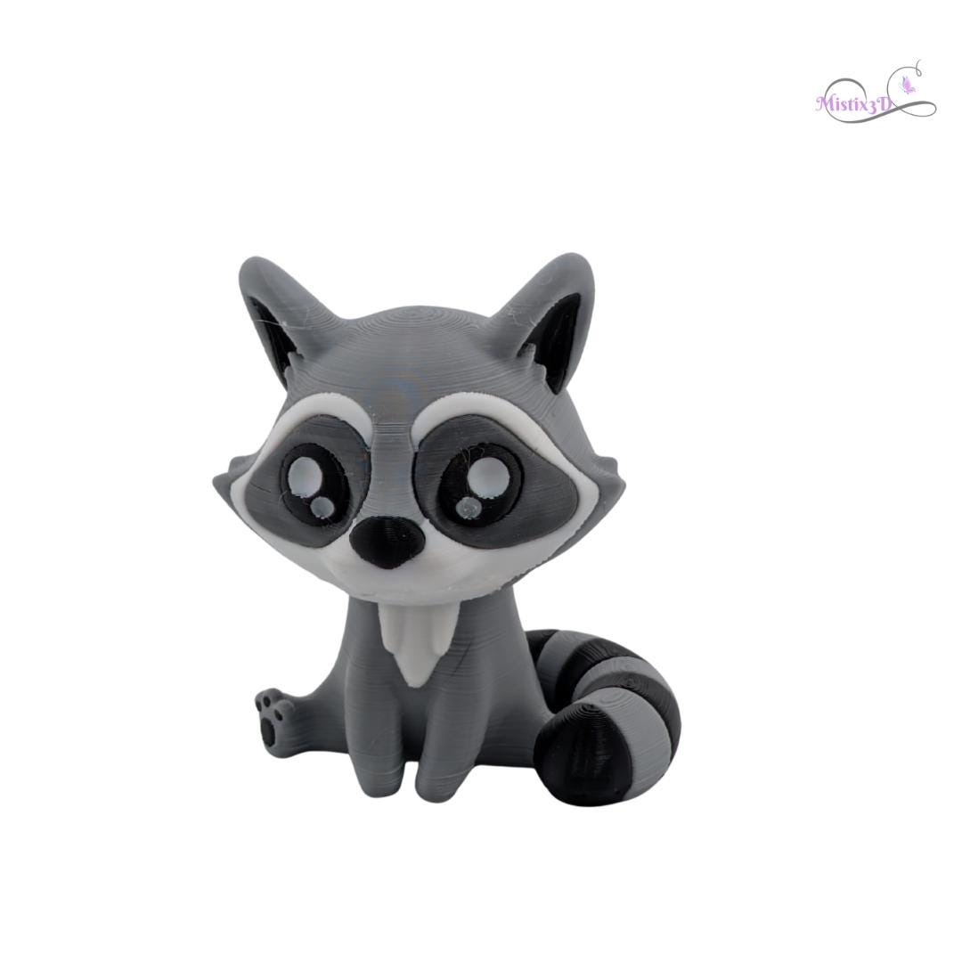 Clicking Raccoon Fidget Toy
