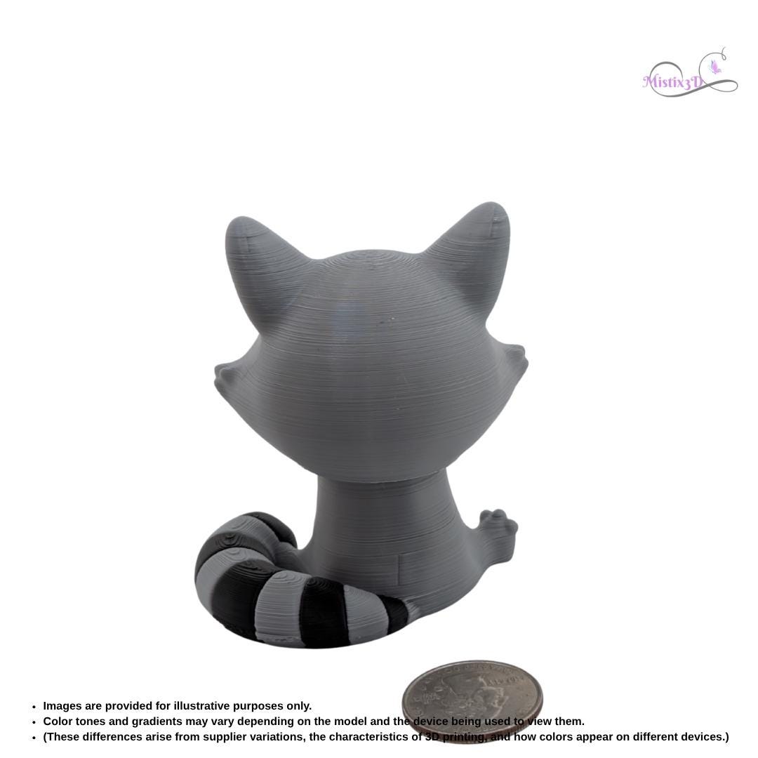 Clicking Raccoon Fidget Toy