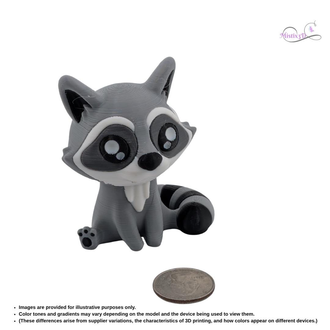 Clicking Raccoon Fidget Toy