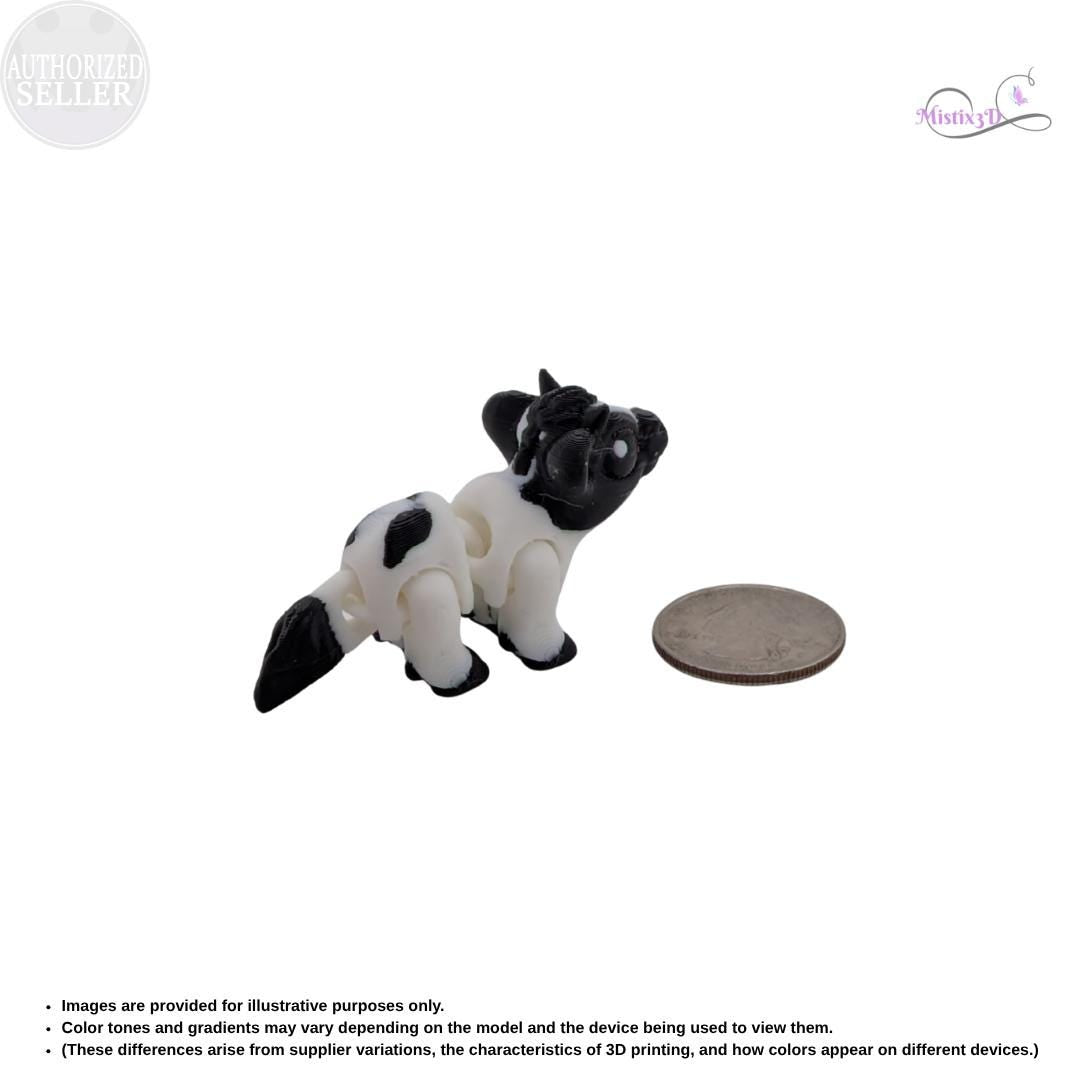 Articulated Cow Fidget Toy | 3d printed | Authorized Seller Cinderwing