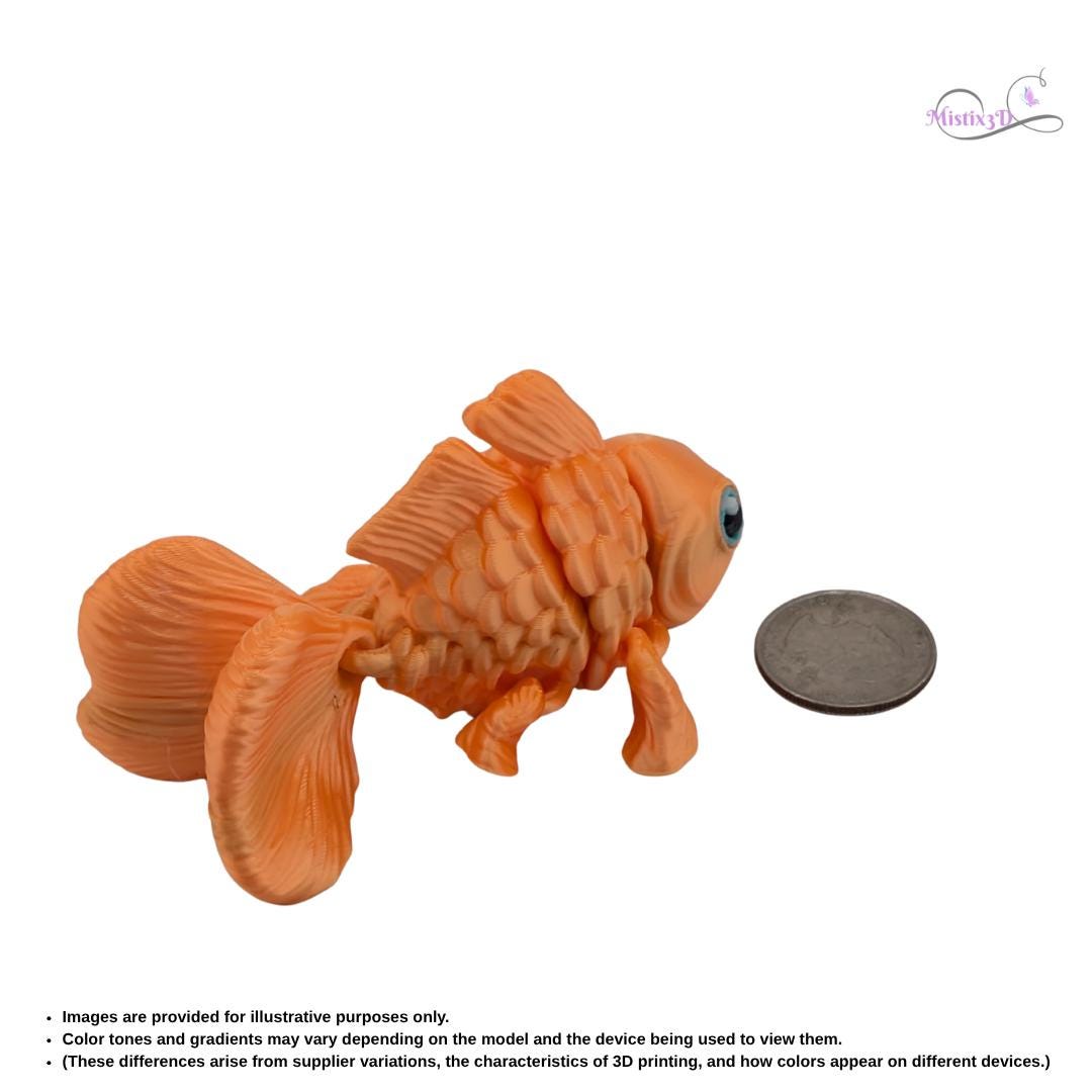 Gold Fish | 3D Printed - Authorized Seller Botega