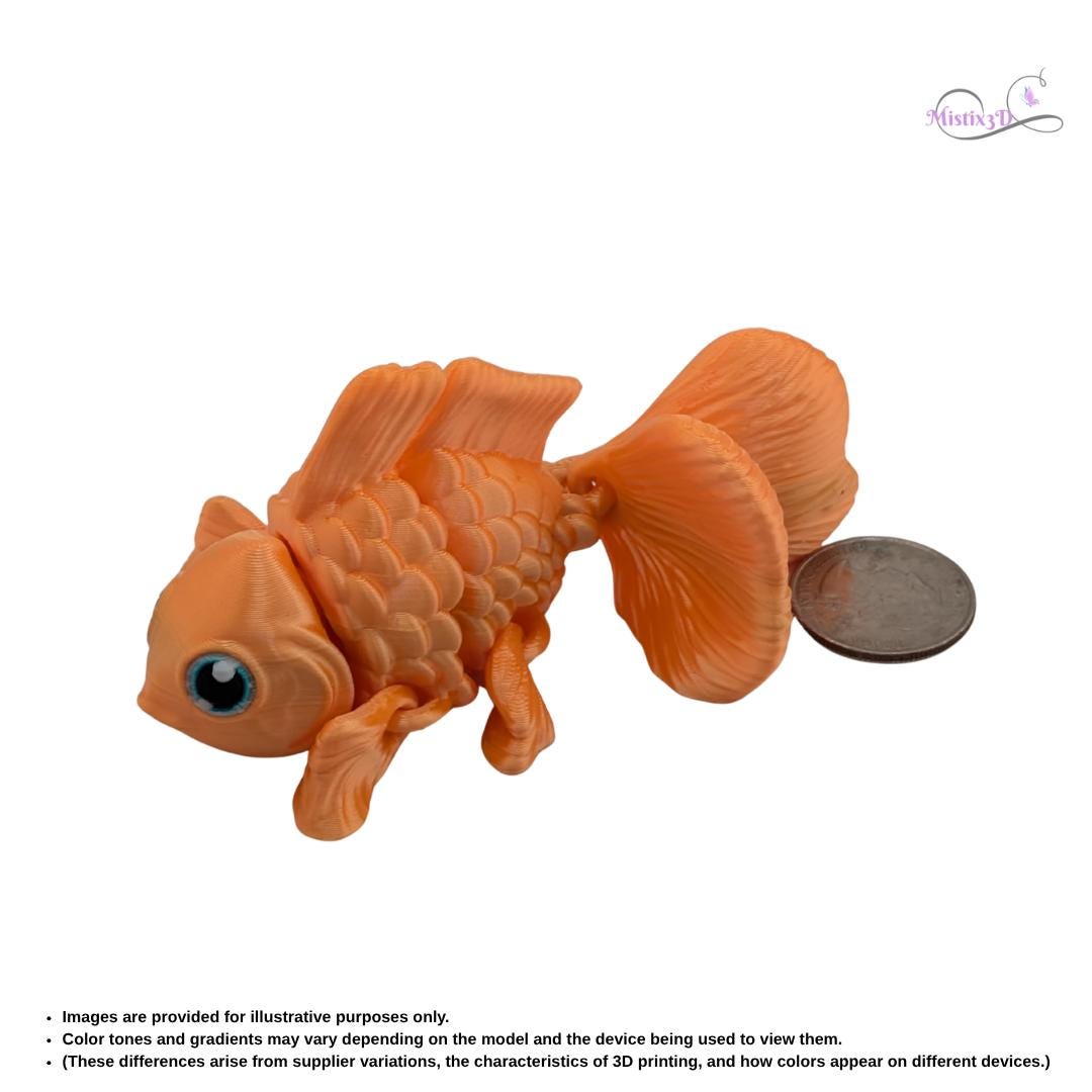 Gold Fish | 3D Printed - Authorized Seller Botega
