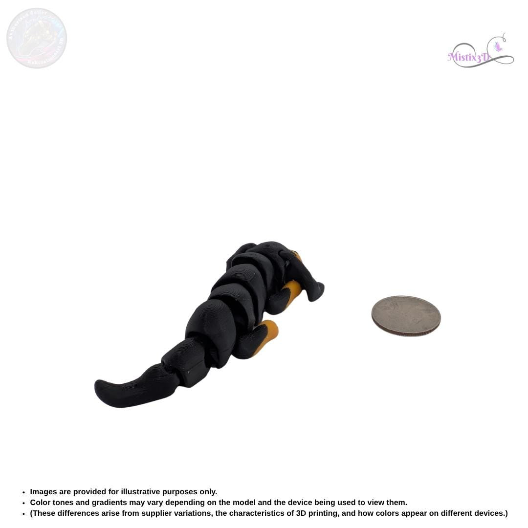 3D Printed Coonhound Figurine, Miniature Collectible Toy