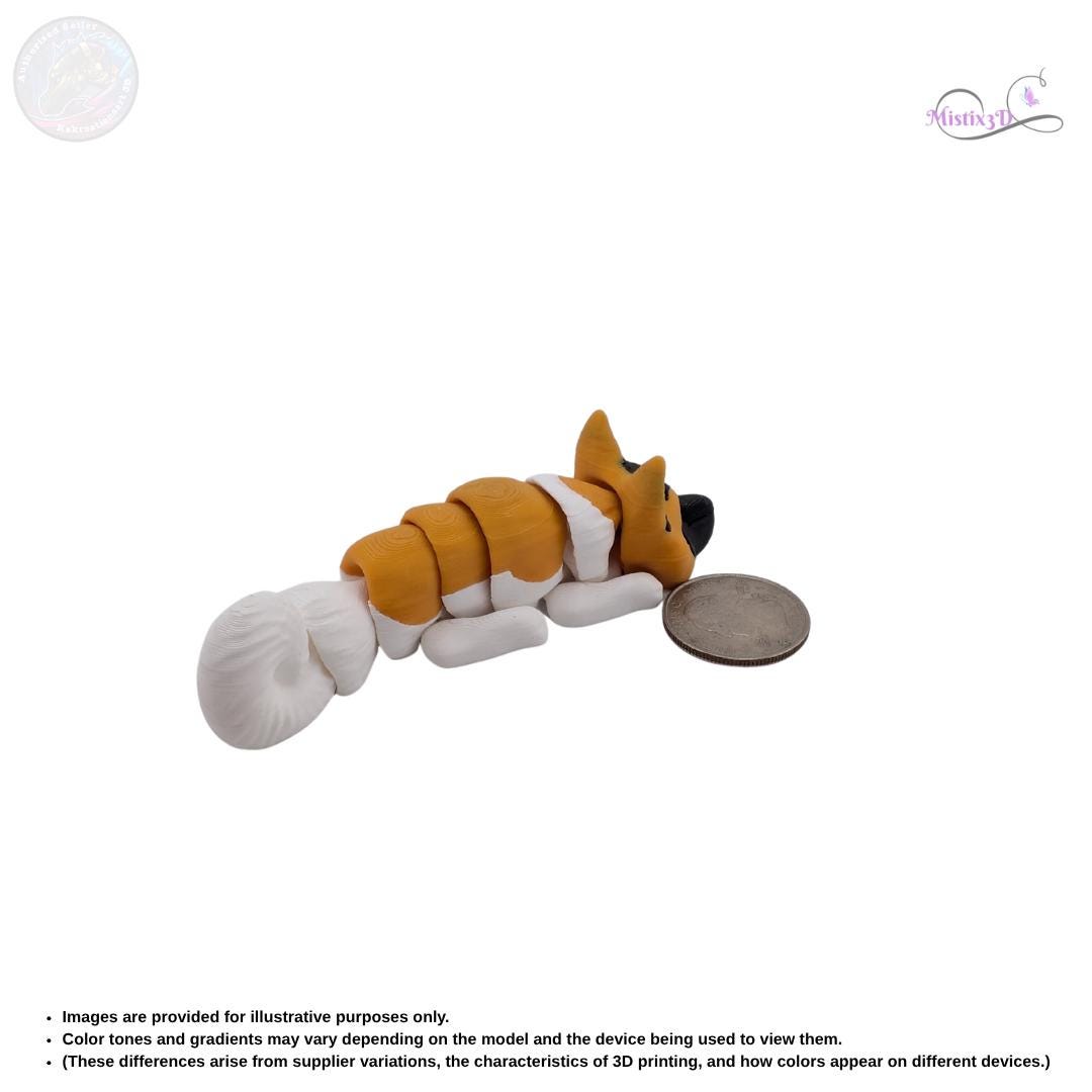 Articulated Akita Fidget