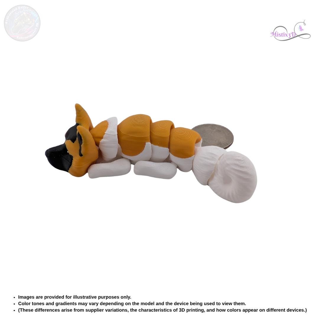 Articulated Akita Fidget