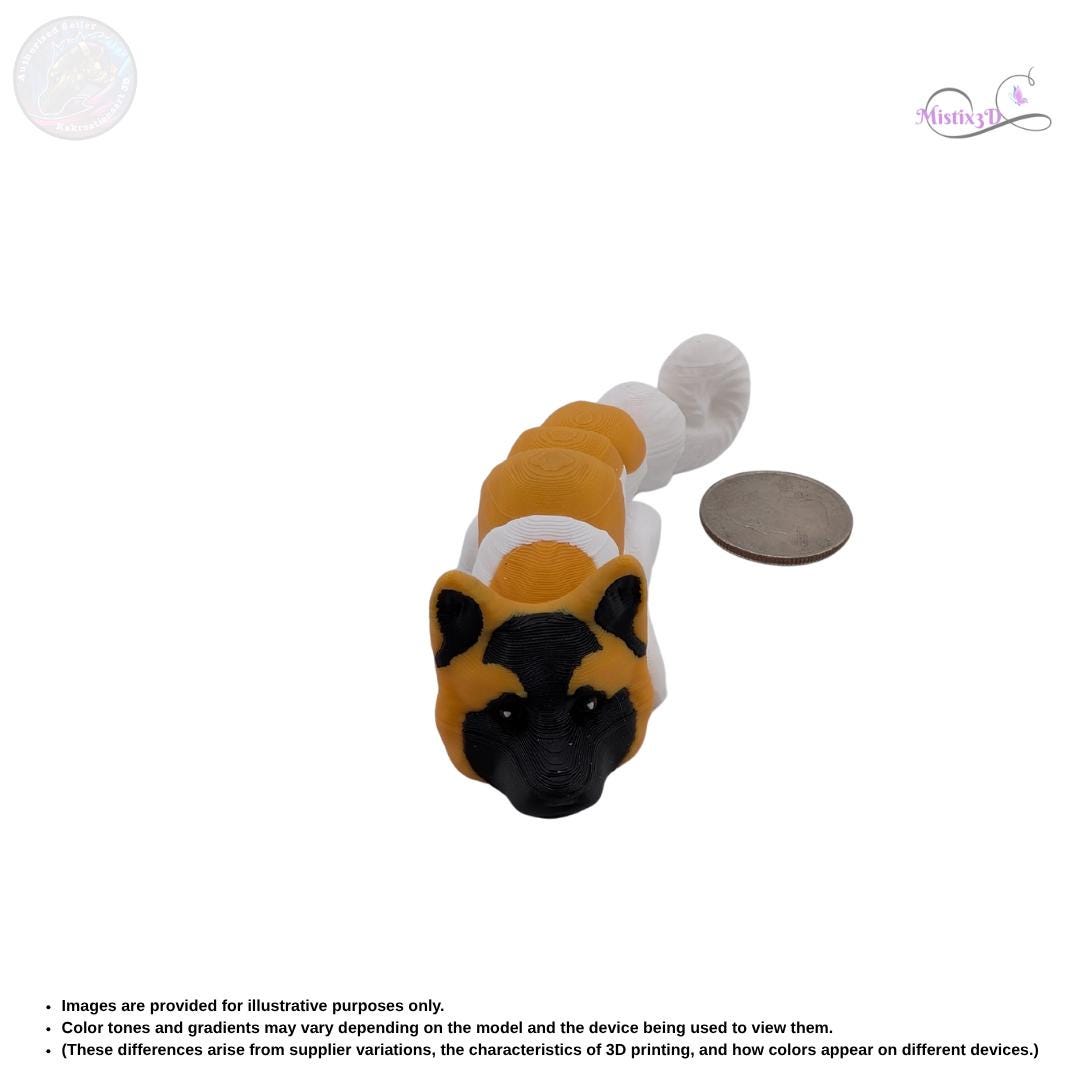 Articulated Akita Fidget