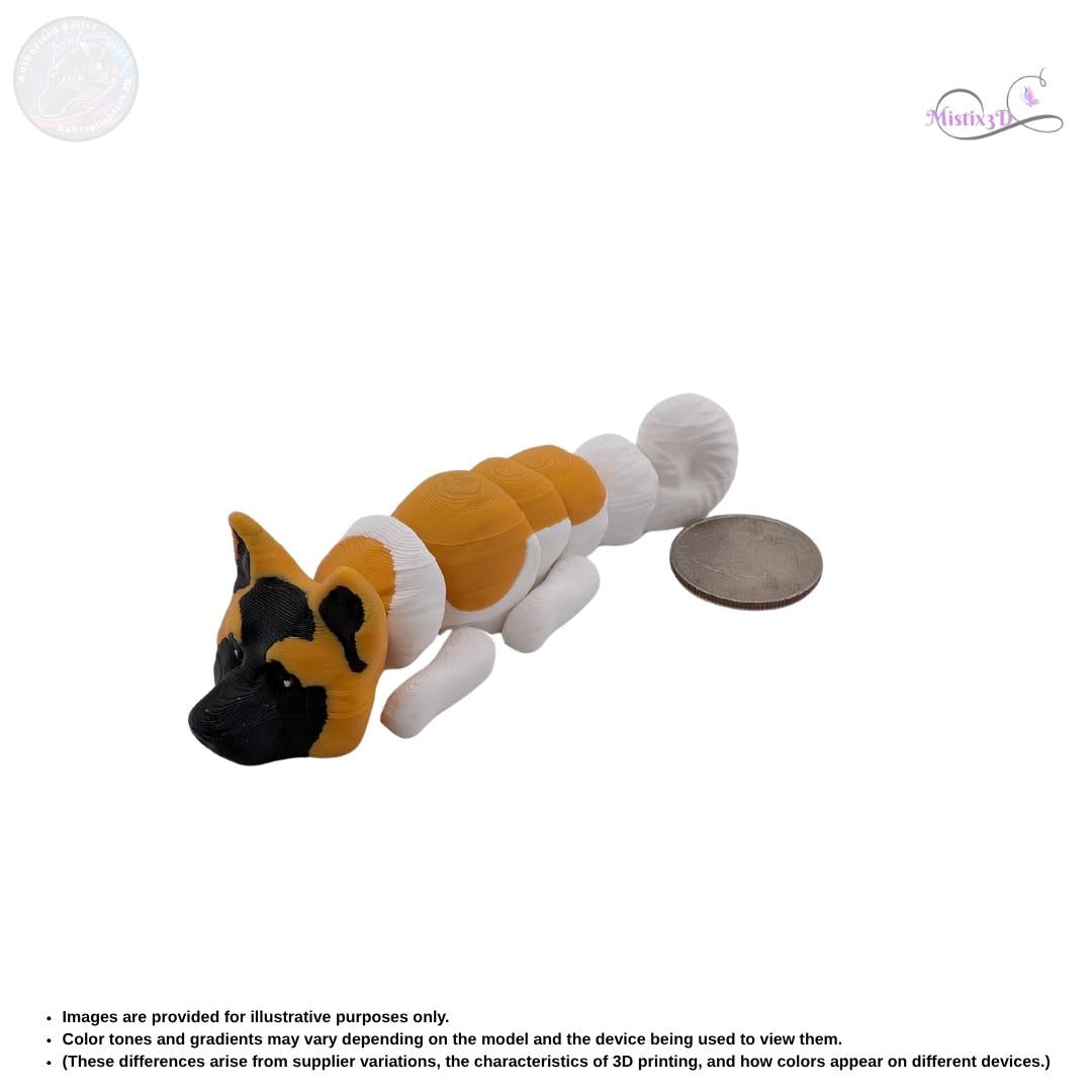 Articulated Akita Fidget
