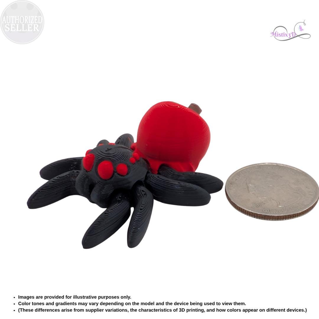 Apple Spider Articulated Fidget