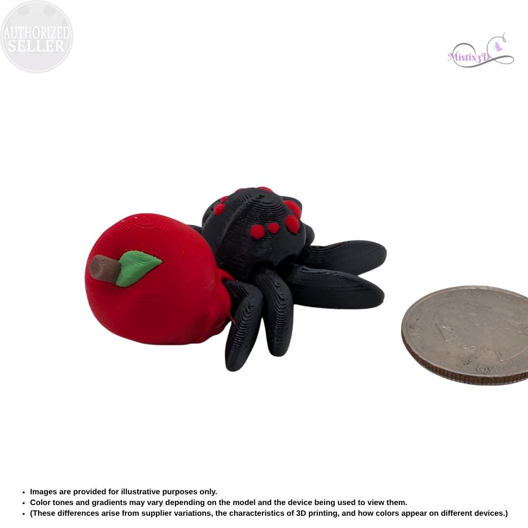 Apple Spider Articulated Fidget
