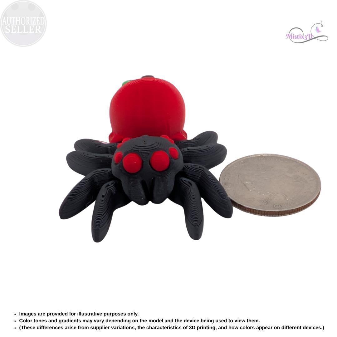 Apple Spider Articulated Fidget