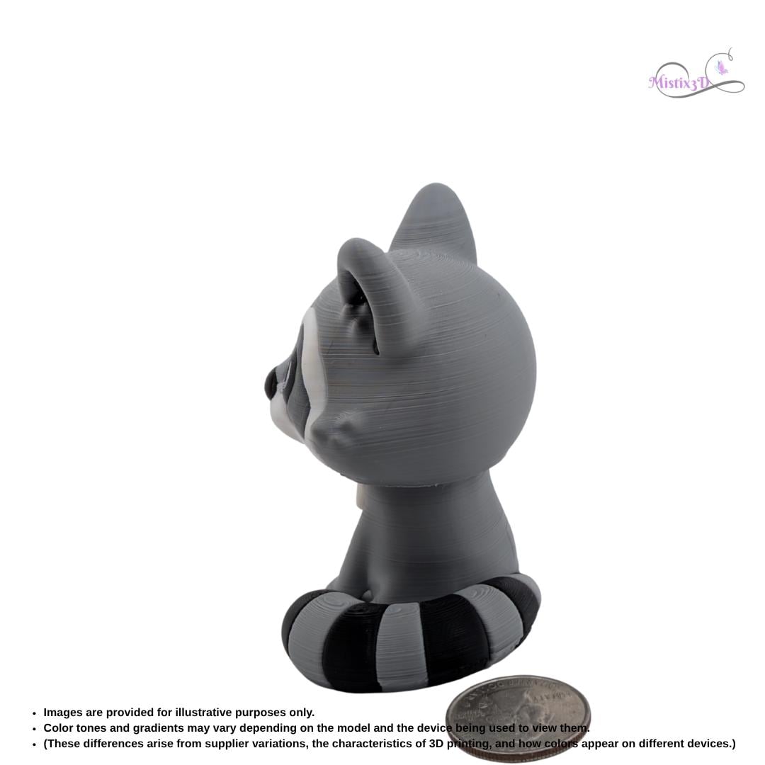 Clicking Raccoon Fidget Toy