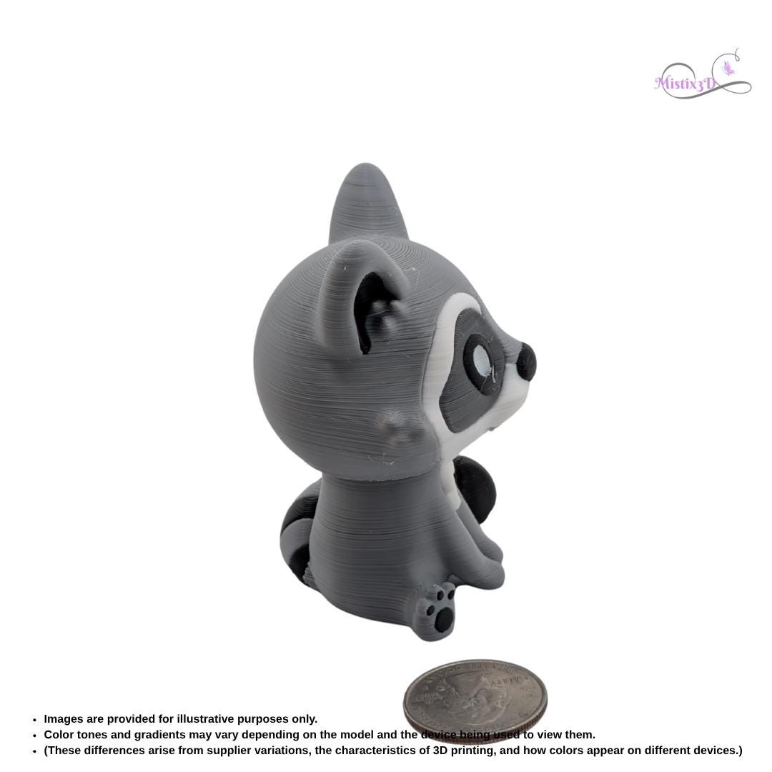 Clicking Raccoon Fidget Toy