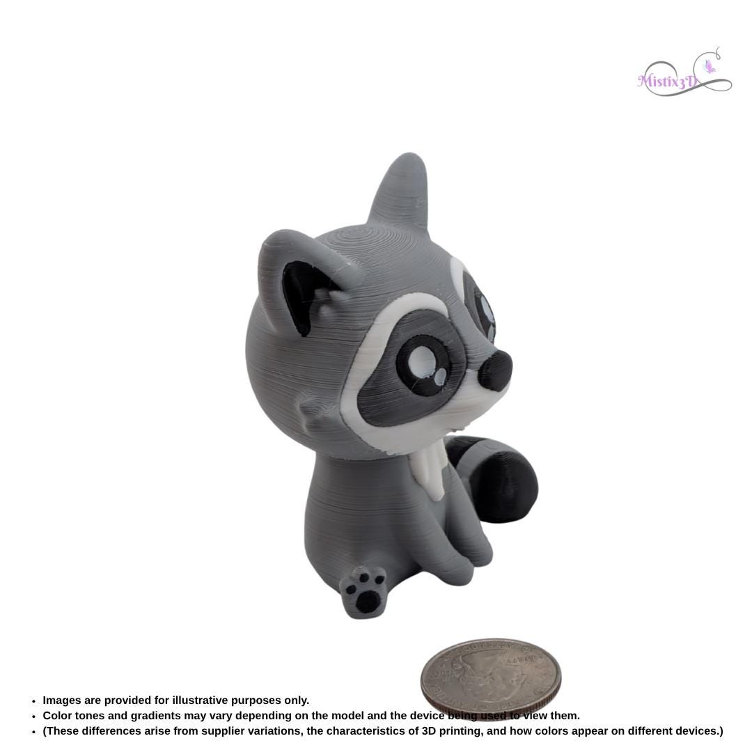 Clicking Raccoon Fidget Toy
