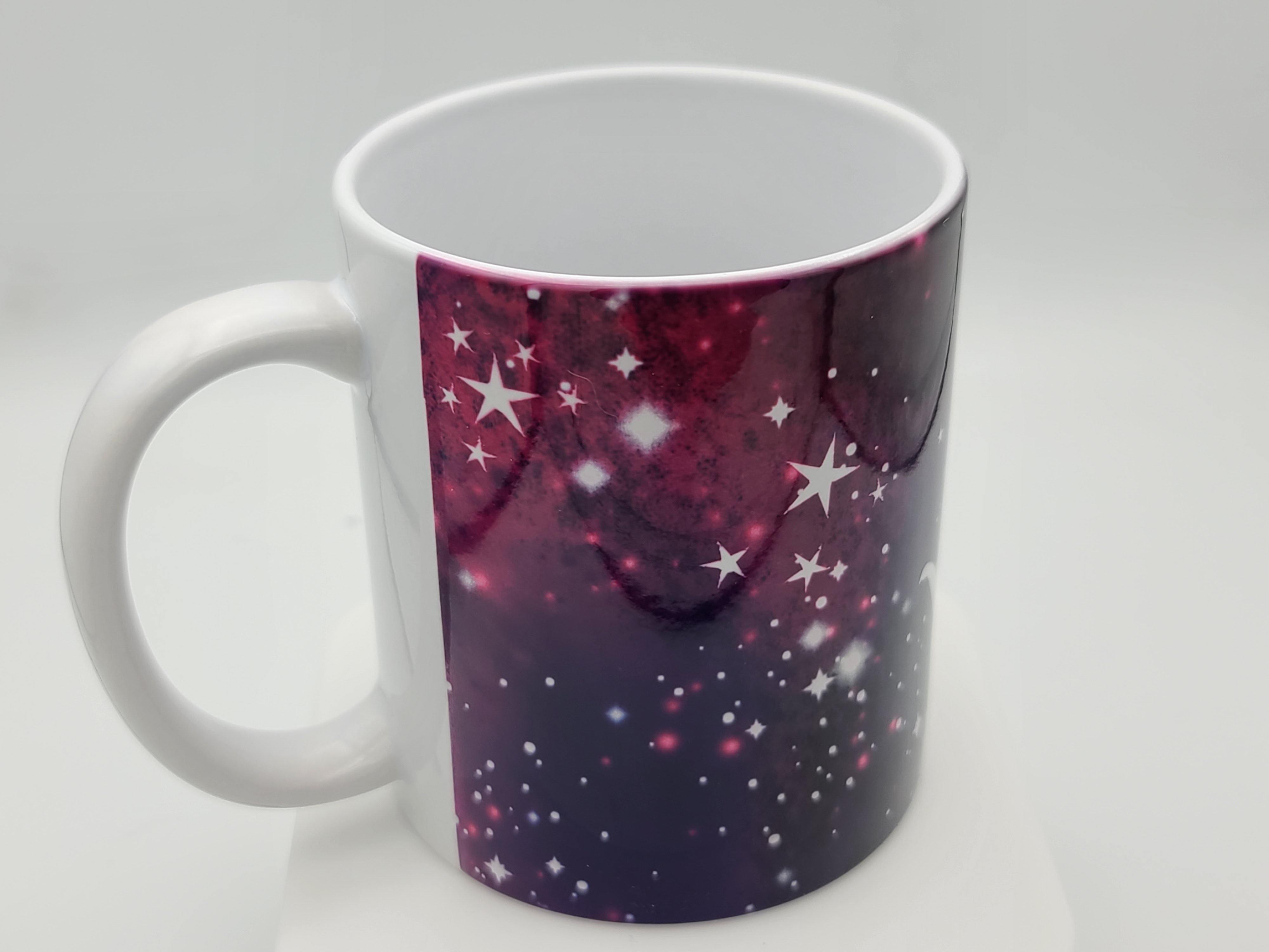 Cat mug reaching for the stars 12 oz. - Love Miss Rose