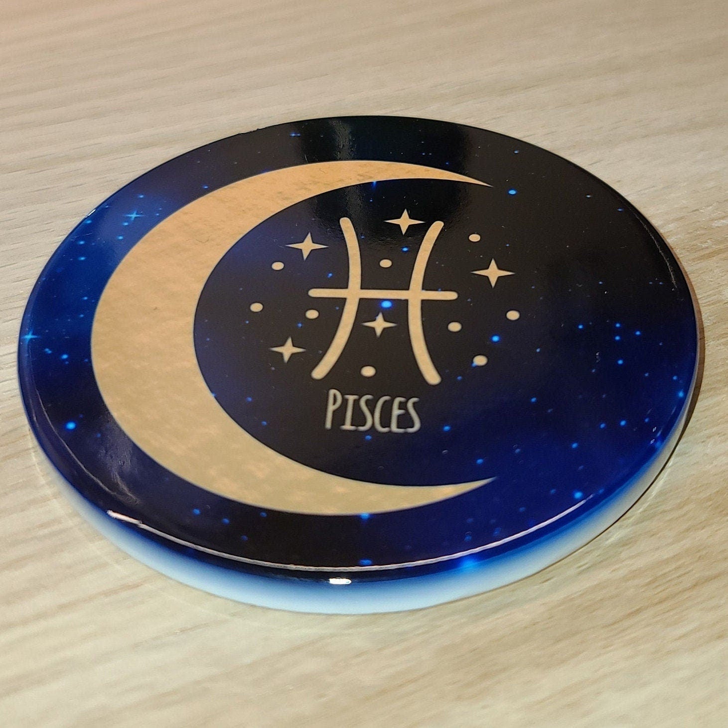 Zodiac Coasters Libra, Scorpio, Sagittarius, Capricorn, Aquarius, Pisces - Astrology. Blue Sky Aries, Taurus, Gemini, Cancer, Leo, Virgo