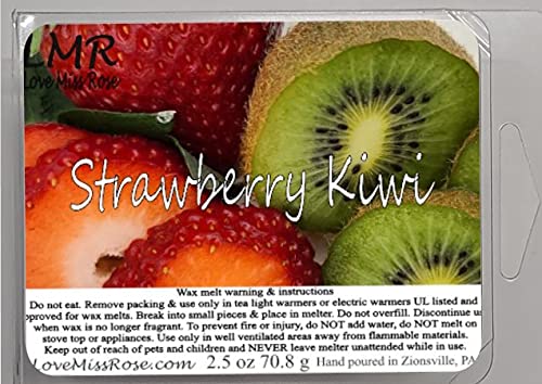 Strawberry Kiwi wax melt, 2.5 oz